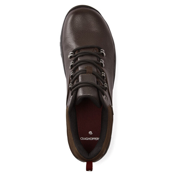 Craghoppers Kiwi Lite Waterproof  Leather Shoes | Mocha CMF034