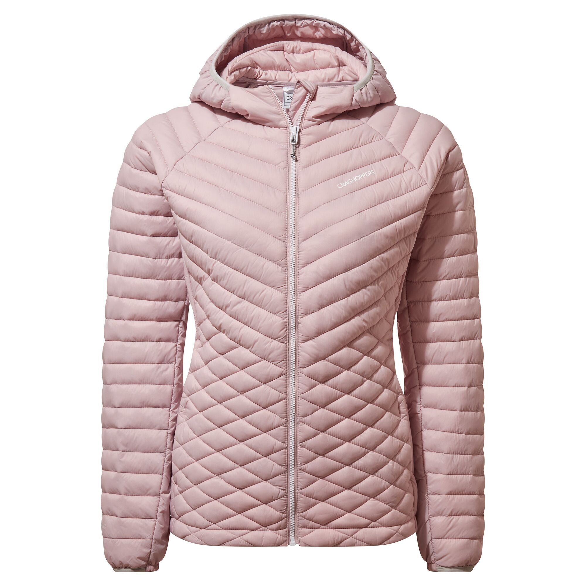 Craghoppers Women's Expolite Hooded Jacket Brushed Lilac CWN260 RRP £1 –  Wear It Outdoors
