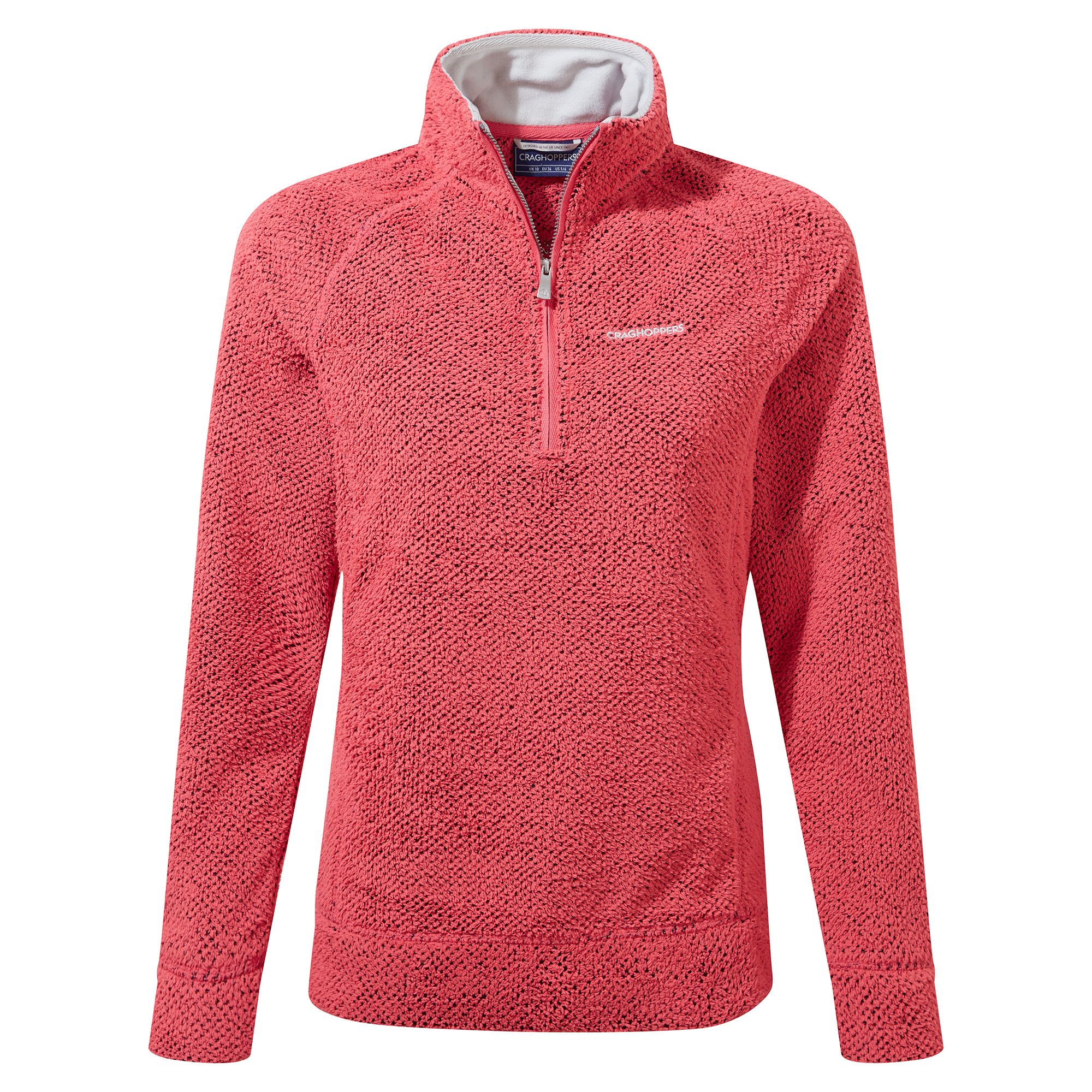 Craghoppers Women's Ambra Half Zip Fleece Dusty Coral – Wear It