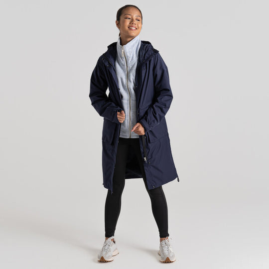 Craghoppers Women's Bertina Waterproof Jacket | Blue Navy