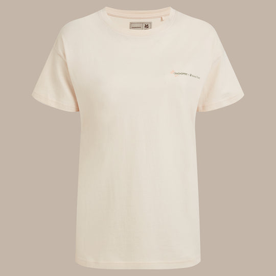 Craghoppers Women's National Trust Bistort T-Shirt | Sugared Almond