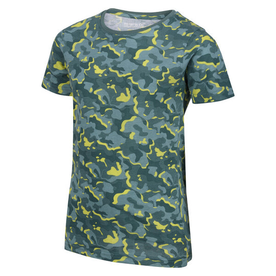 Kids' Bosley VI  T-Shirt Sea Pine Camoflauge