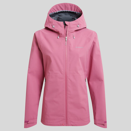Craghoppers Women's Bronte Waterproof Jacket | Dusky Hibiscus
