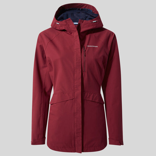 Craghoppers Women's Waterproof Caldbeck Jacket Mulberry Jam