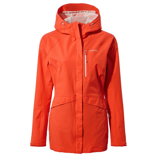 Craghoppers Women's Waterproof Caldbeck Jacket Pomegranate