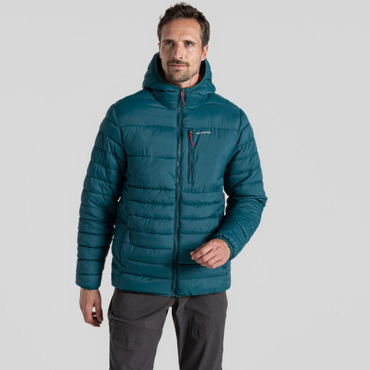 Men's Compresslite VIII Hooded Jacket | Deep Ocean Green