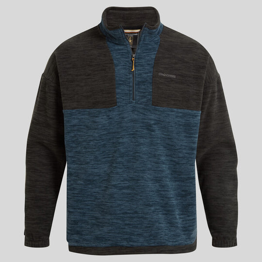 Craghoppers Men's Esk Half Zip Fleece| Blue Stone