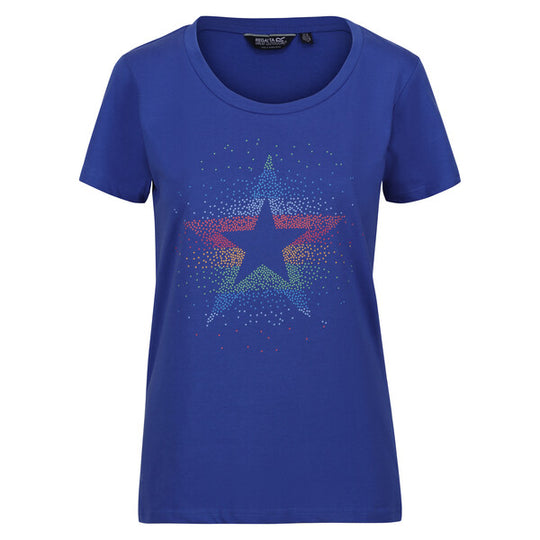 Regatta Women's Filandra VII Graphic T-Shirt Dazzling Blue
