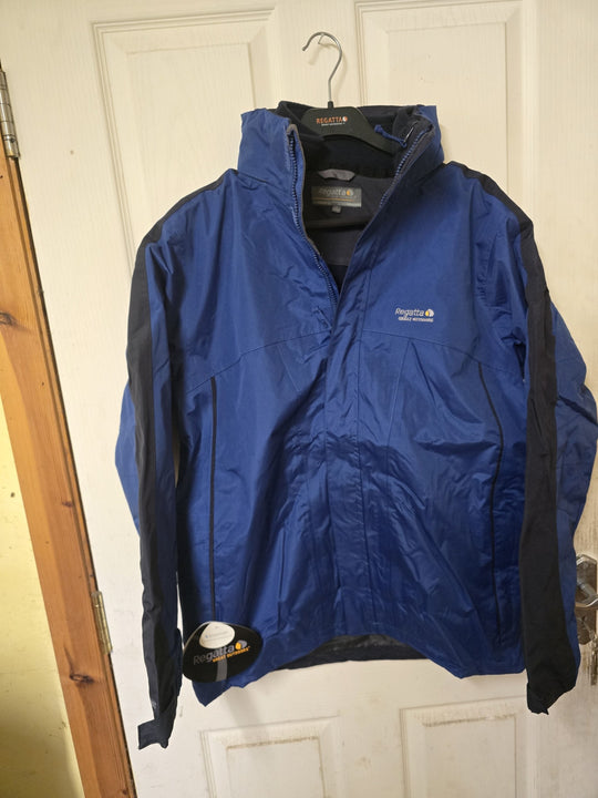 Regatta Men's Landfield 3 in 1 Waterproof Jacket Laser Blue/ Navy