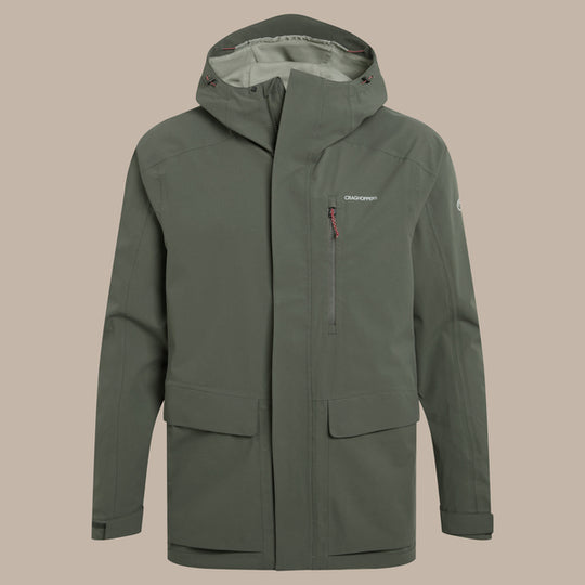 Craghoppers Men's Lorton II Waterproof Jacket | Dark Sage CMW831