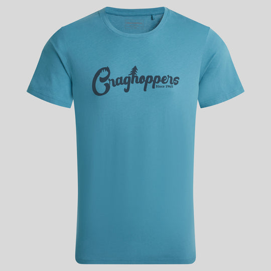 Craghoppers Men's Lucent T-Shirt Tranquil Blue