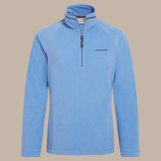 Women's National Trust Miska Half Zip Fleece | Vinca Blue