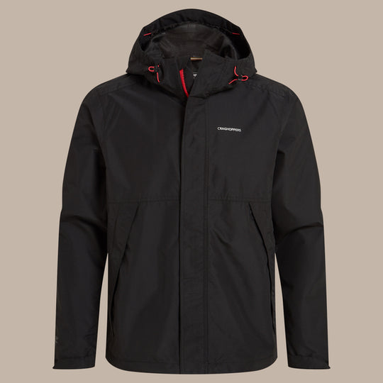Craghoppers Men's Ossus Waterproof Jacket | Black