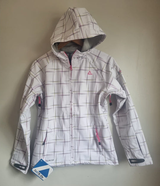 Dare 2b Girl's Racket Softshell White