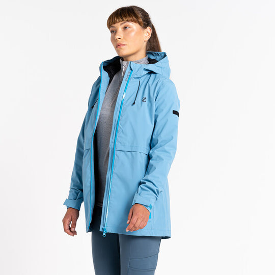 Dare 2b Women's Switch Up Waterproof Jacket | Niagra Blue