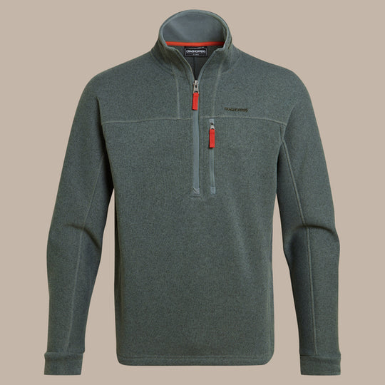 Craghoppers Men's Torney III Half Zip Fleece Laurel Green