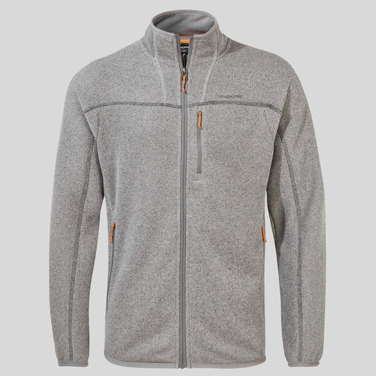 Craghoppers Men's Torney Fleece Jacket | Soft Grey Marl