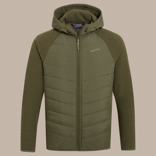 Craghoppers Men's Vamos II Hybrid Jacket | Dark Sage RRP £120