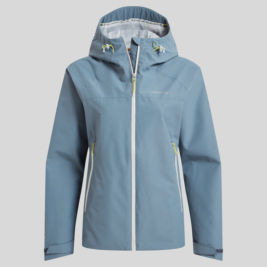 Craghoppers Women's Vanth Waterproof Jacket | Storm Grey
