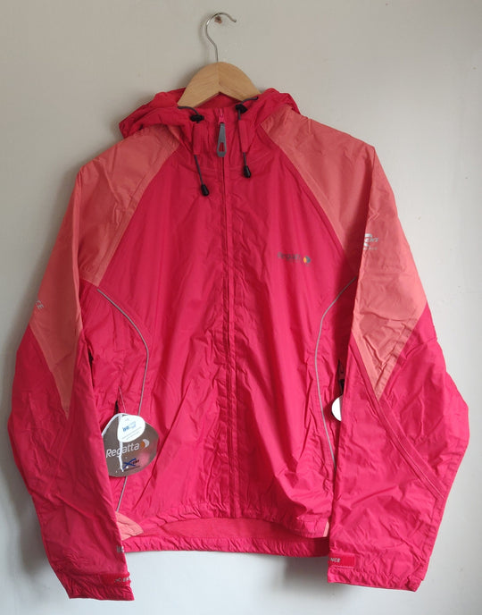 Regatta Women's Aurela Lightweight Waterproof Jacket Flush/Flamen