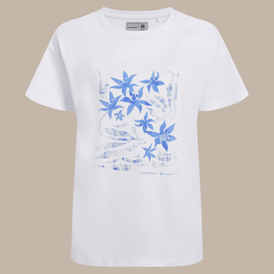 Craghoppers Women's National Trust Bistort T-Shirt | White