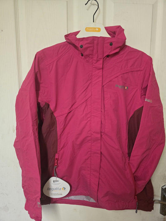 Regatta Women's Bridgette Jacket Waterproof Pimento/ Dark Pink