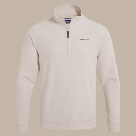 Craghoppers Men's Charlston Half Zip Fleece | Stone