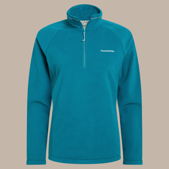 Craghoppers Women's Miska VI Half-Zip Fleece Empress Teal CWA265
