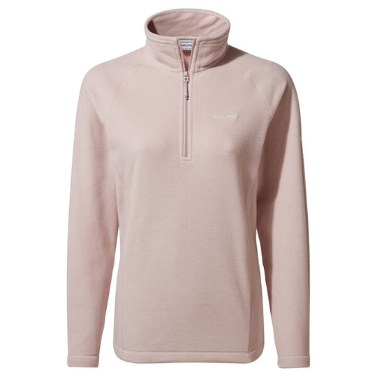 Craghoppers Women's Miska Half-Zip Fleece Brushed Lilac CWA265 RRP £35