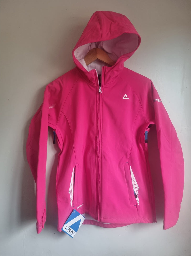 Dare 2b Girls Racket Softshell Pink