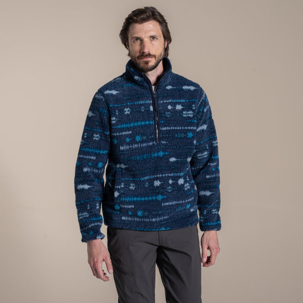 Craghoppers Mens Rawthey Half Zip Fleece- National Trust x Craghoppers