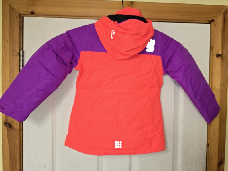 Dare 2b Girls Start Out Ski Jacket Fiery Coral/ Purple