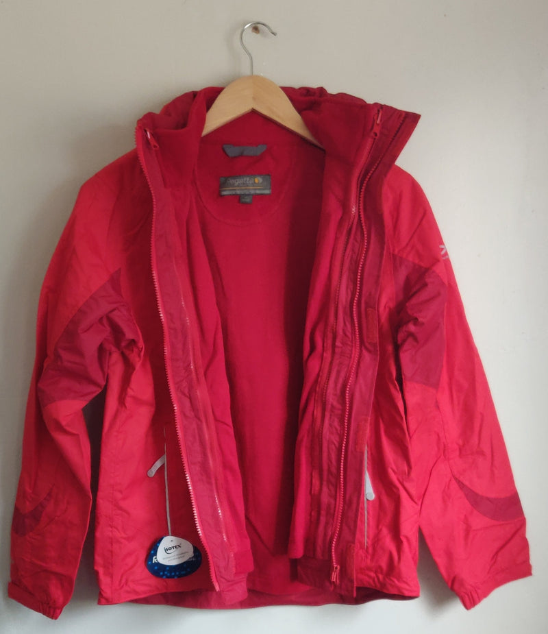 Regatta Kids Wolf 3 in 1 Waterproof Jacket Red