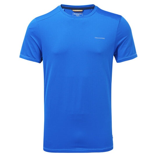 Craghoppers Men's Atmos Short Sleeved T-Shirt Falls Blue