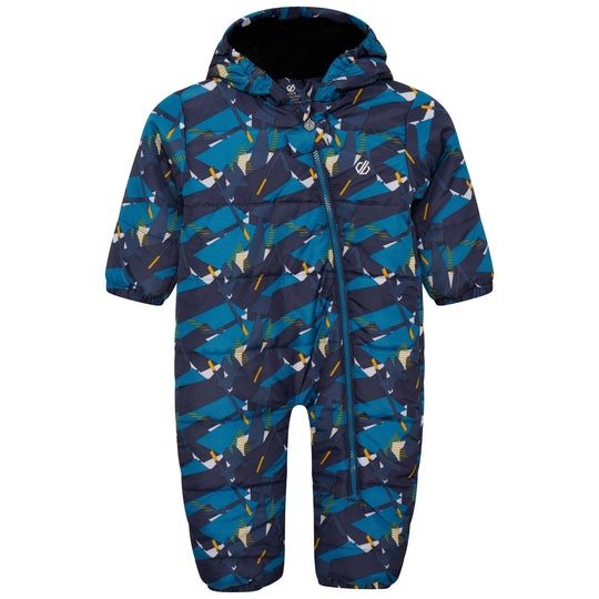 Dare 2b Boy's Bambino II Waterproof Insulated Snowsuit Dark Denim Geometric