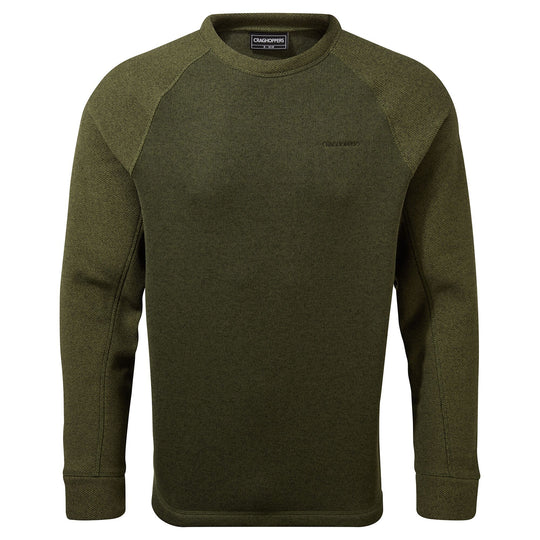 Craghoppers Men's Barker Jumper Bottle Green Marl CMA1283