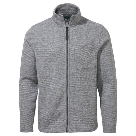 Craghoppers Men's Barona Fleece Jacket | Cloud Grey Marl