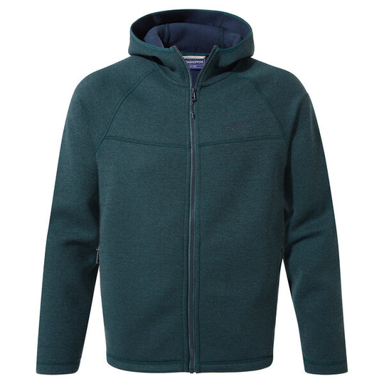 Craghoppers Men's Brayden Hooded Fleece Jacket | Dark Aegean Blue