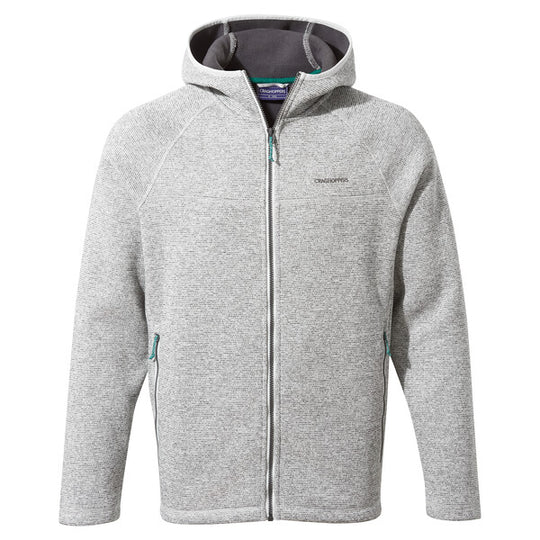 Craghoppers Men's Brayden Hooded Jacket Silver Cloud
