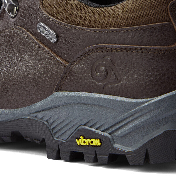 Craghoppers Kiwi Lite Waterproof  Leather Shoes | Mocha CMF034