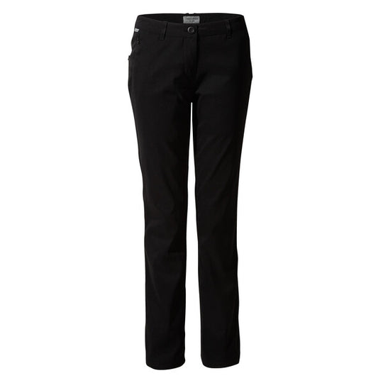 Craghoppers Women's Kiwi Pro II Winter Lined Walking Trousers Black CWJ1221