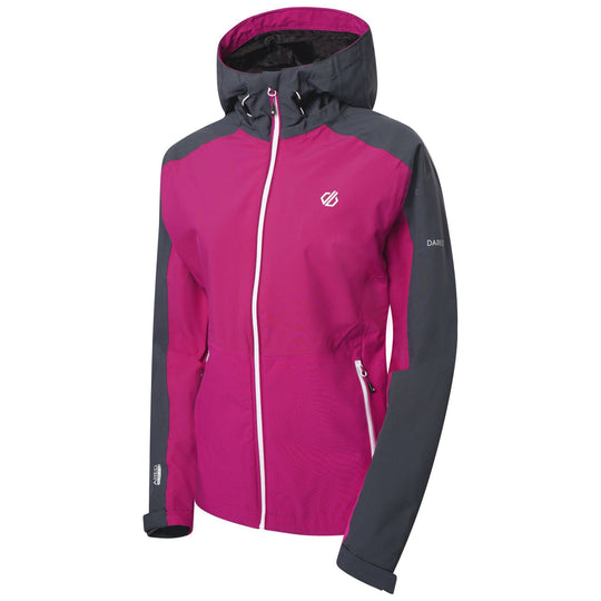 Dare 2b Women's Compete II Jacket Pink/Ebony DWW494