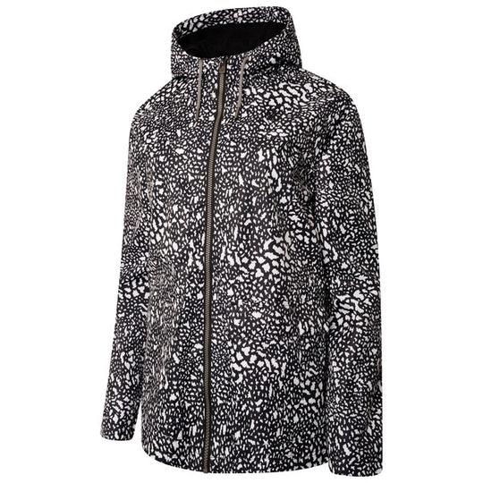 Dare 2b Women's Deviation II Jacket Black and White Dot