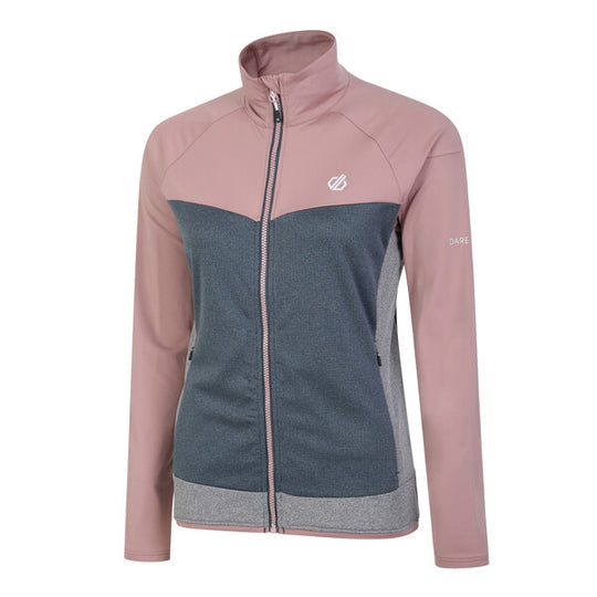 Dare 2b Women's Elation II Midlayer | Orion Grey Dusty Rose