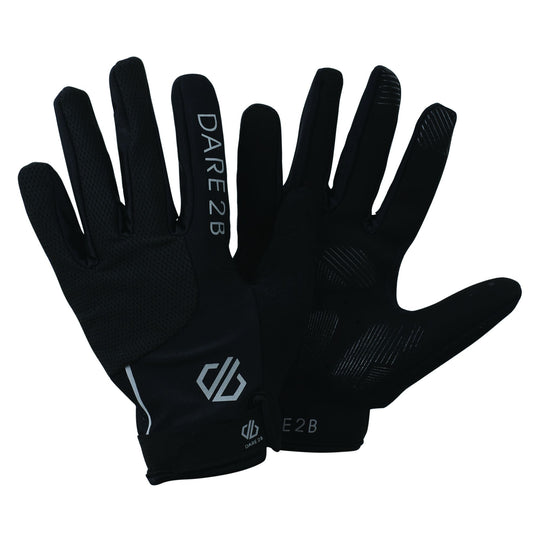 Dare 2b Men's Forcible Black Stretch Cycling Gloves
