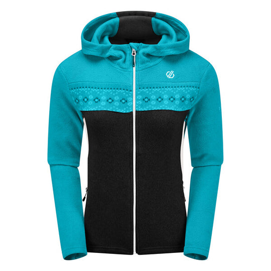 Dare 2b Women's Herald Hoodie Azure Blue/ Black