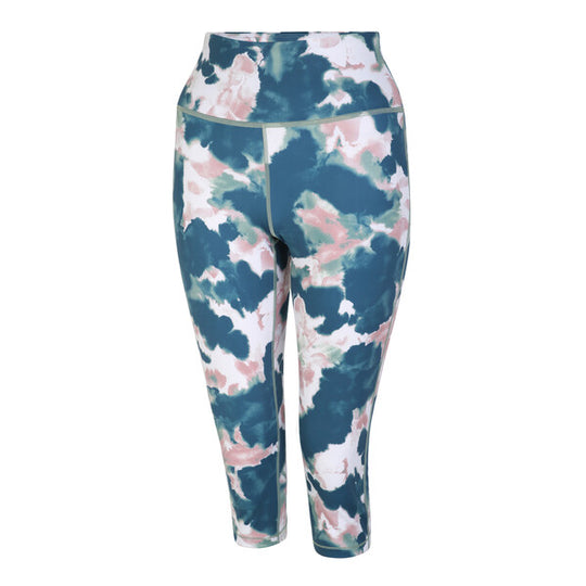 Dare 2b Women's Influential 3/4 Length Leggings Dusky Rose Inky