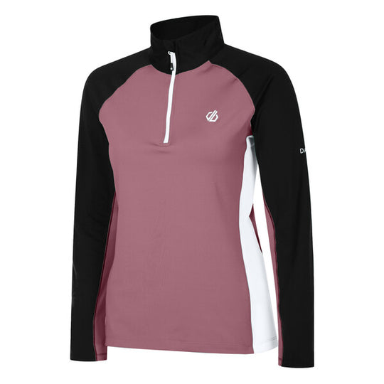 Dare 2b Women's Involved II Stretch Midlayer | Mesa Rose Black
