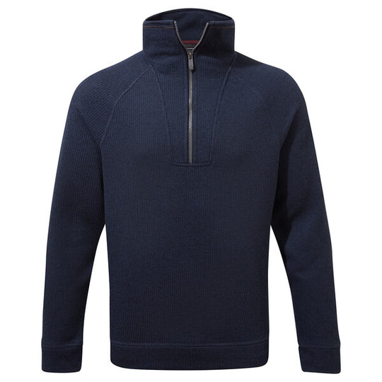 Craghoppers Men's Logan Half Zip Fleece | Blue Navy Marl