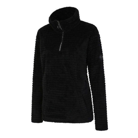 Dare 2b Women's Lush Half Zip Fluffy Fleece | Black